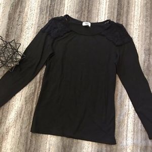 Old Navy Black Long Sleeve Shirt
